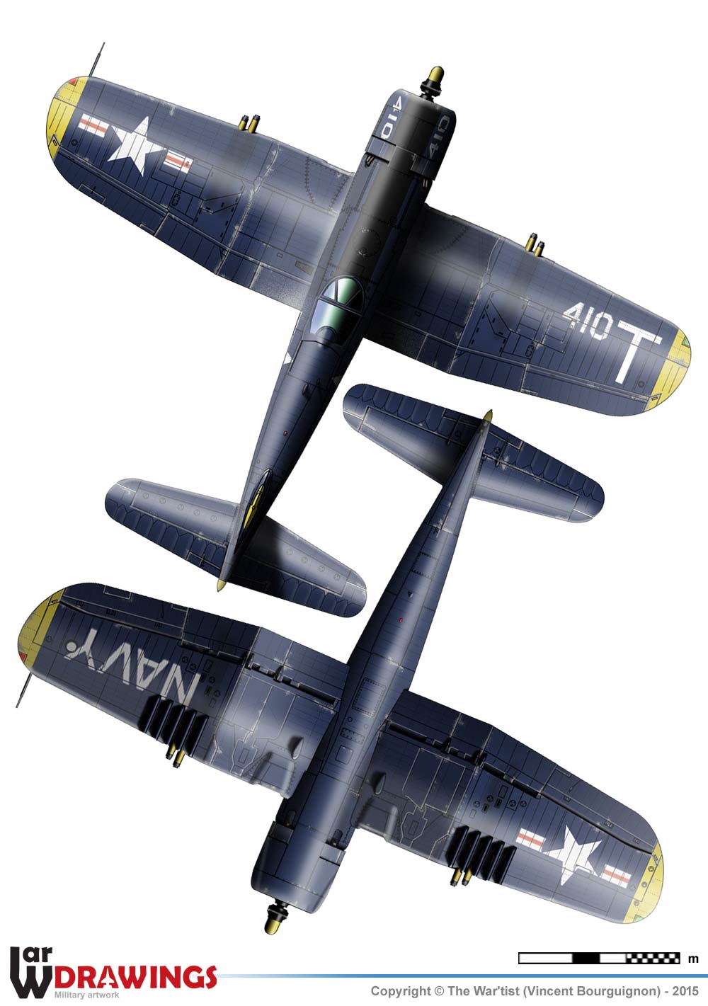 1945 Chance-Vought F4U-4 Corsair - N6667