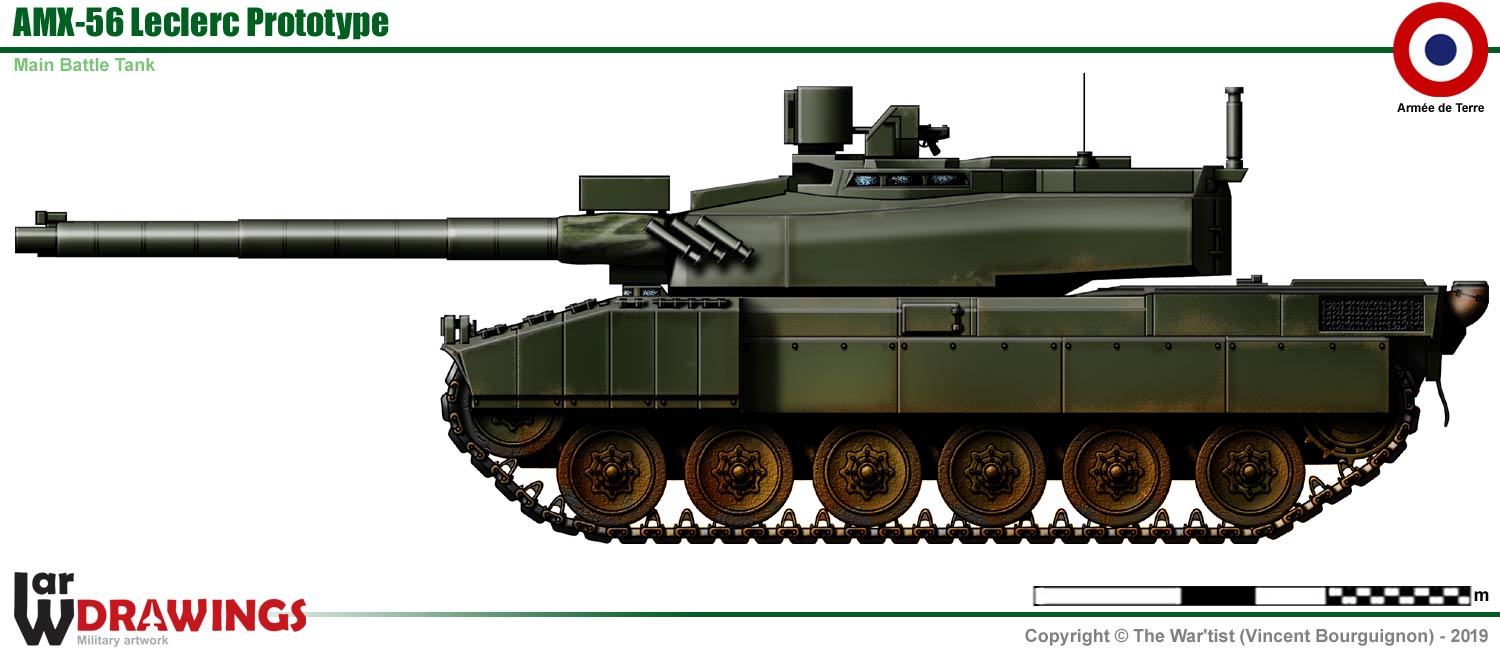 Leclerc Main Battle Tank Prototype