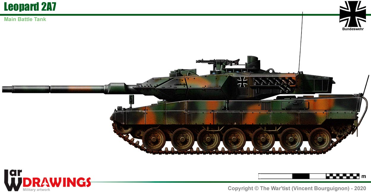 Krauss Maffei Leopard 2A7 Main Battle Tank