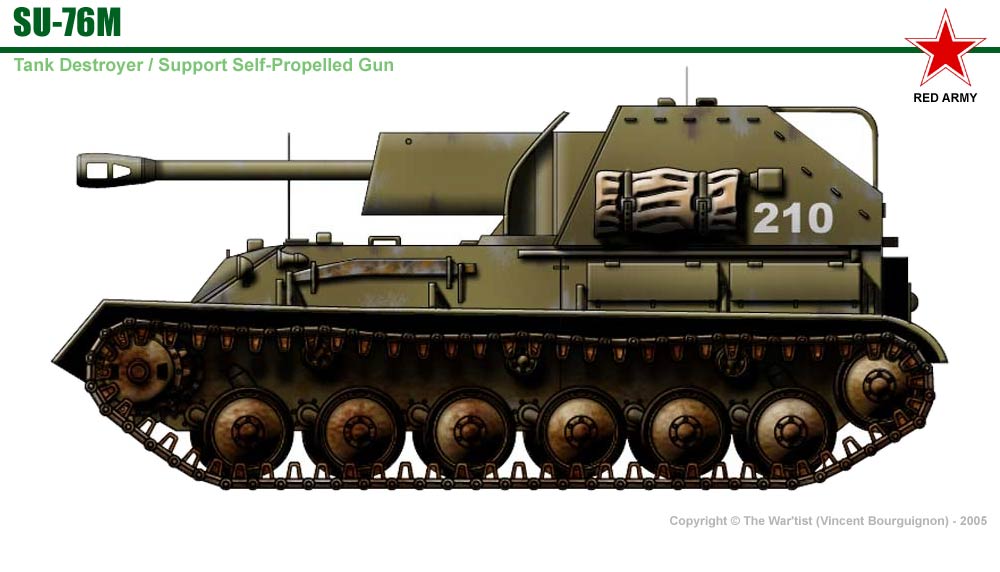 SU-76M Tank Destroyer