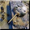 Diorama Baptism of fire in North Africa 1/35

