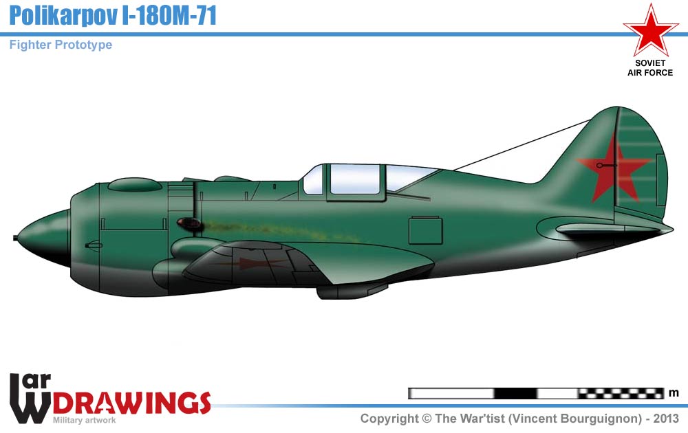 Polikarpov I 180 M 71