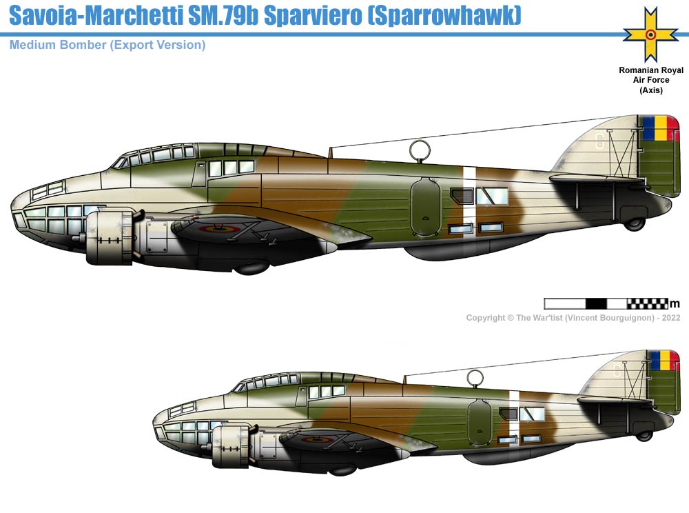 Savoia Marchetti Sm 79b Sparviero