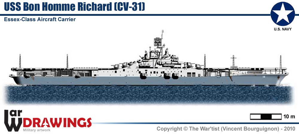 Aircraft-Carrier USS Bon Homme Richard (CV-31)