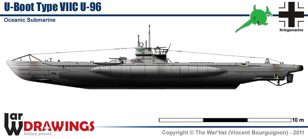 U-Boot Typ VIIC U-96
